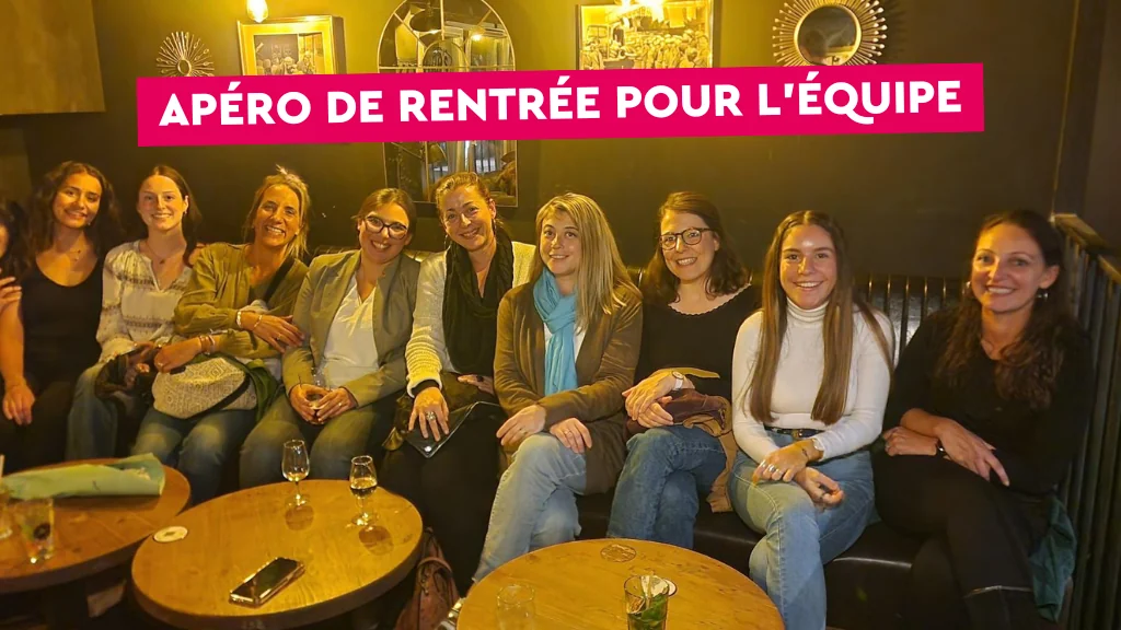 Apéro de rentrée pour l’équipe