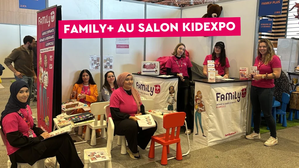 Family+ au salon KIDEXPO