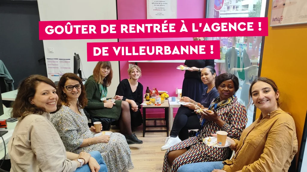 Goûter de rentrée à l'agence de Villeurbanne !